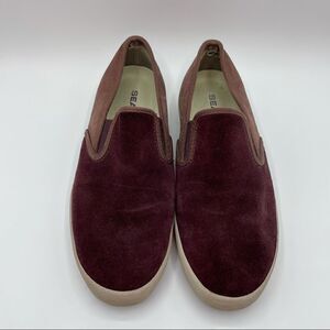 SeaVees Suede Baja Slip On Dharma Shoes